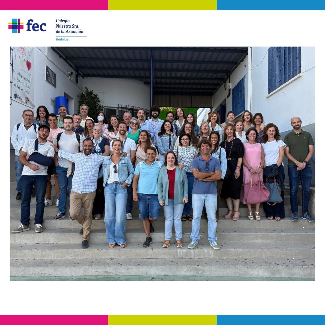 ¡Volvemos con las pilas cargadas! 🔝🔋
Ahora sí, el verano ha terminado oficialmente porque… ¡el claustro ha vuelto! 🏖➡️📚 Arrancamos con energía, ilusión y muchas ideas para este nuevo curso 🙌🏼.
¡Os esperamos con muchas ganas! 💖🙌🏼
#ColegiosFec #NSA #LaAsunción #VueltaAlCole