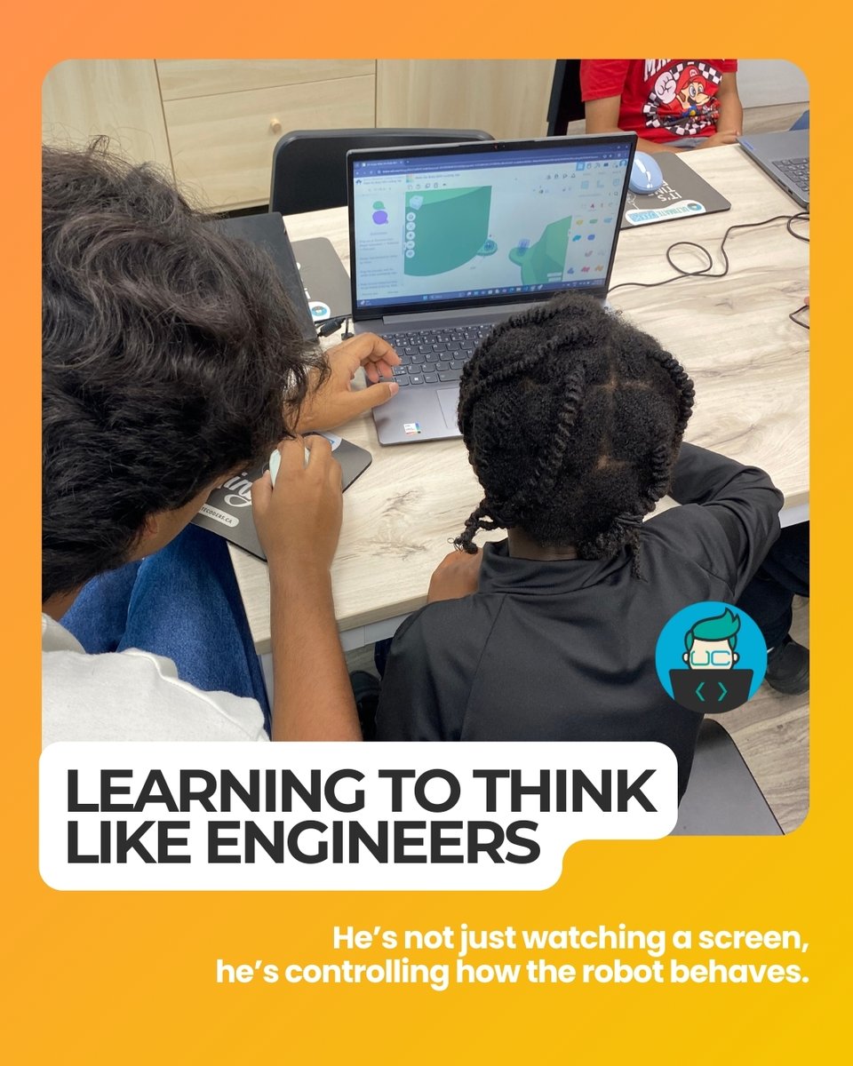 ultimatecoders's tweet image. Every time they debug a code or rewire a robot, they’re thinking like an engineer, and that mindset is priceless. 🛠💡
✔ Real-world skills
✔ Confidence to tackle challenges

📅 Book a class → ultimatecoders.com
#EngineerMindset #STEMForKids #RoboticsSkills
