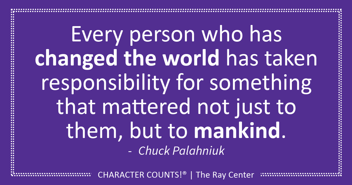 CHARACTERCOUNTS's tweet image. Be a good neighbor and show #GoodCitizenship💜

#CHARACTERCOUNTS! #SixPillars #Quote