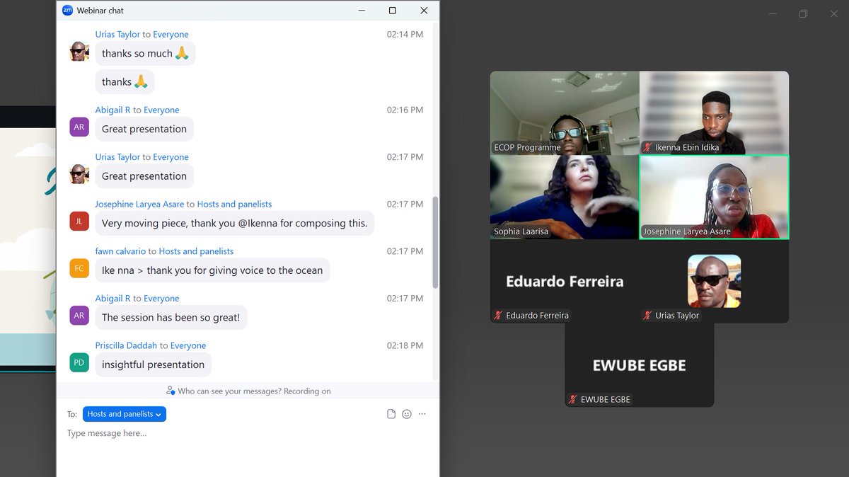 Last week Thursday, I gave the #ocean a #voice via #poetry and spoke about the connection between poetry &amp; #ocean #literacy. The comments were wow👏🏾👏🏾
See the video 🔗 link 👉🏾. shorturl.at/4Bz6w 

Next week, I will be giving me voice through poetry for #cadets #placement