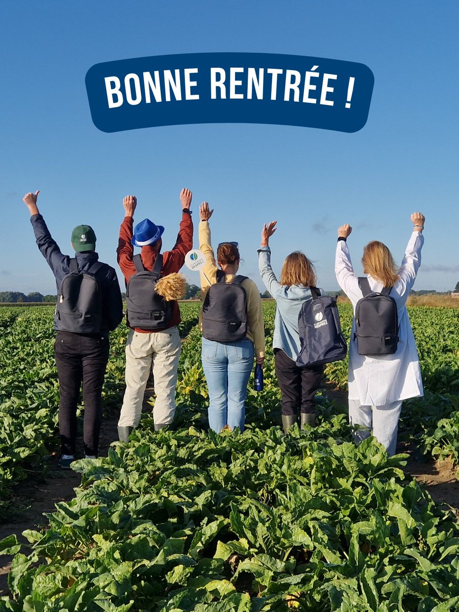 Toutes les équipes de Florimond Desprez vous souhaitent une bonne rentrée 😁🎉