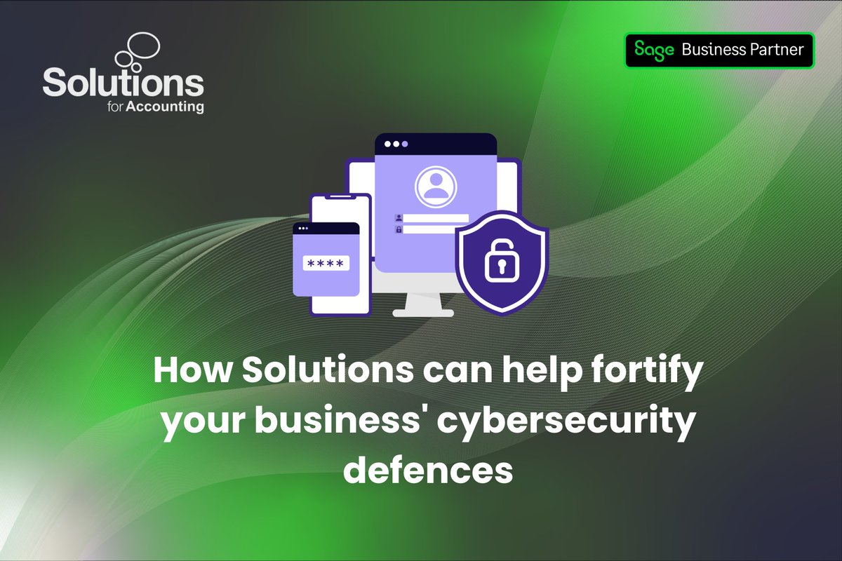 solsforacc's tweet image. As businesses increasingly rely on technology to operate and store sensitive information, strong security measures are essential. Read our latest blog to discover how we can help fortify your defences🔒.

Read more: solutionsforaccounting.co.uk/blog/fortify-b…

#Cybersecurity #SagePartner