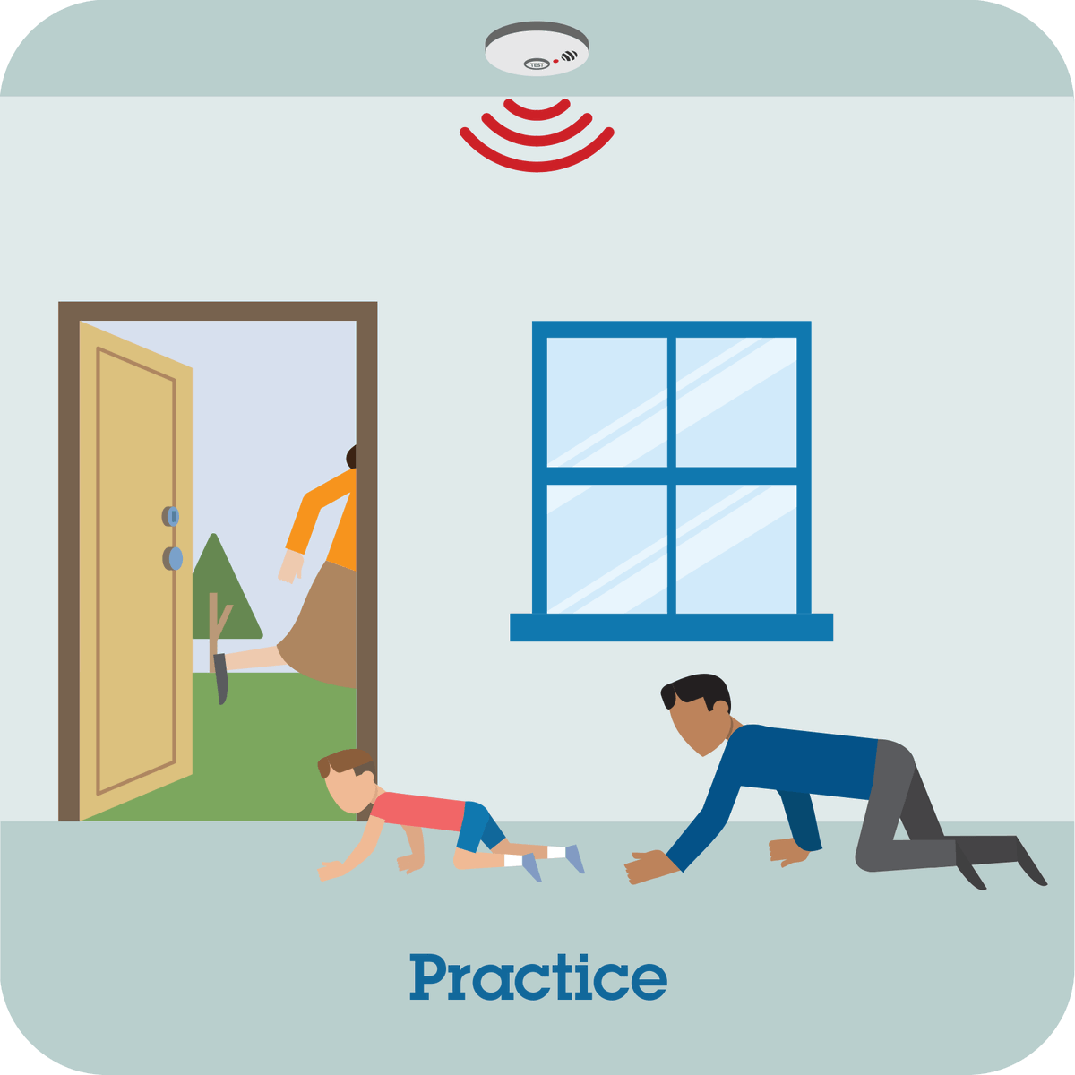Preparedness starts at home!
Today is the first #TestItTuesday of Preparedness Month. 

Plan a time this week to:
☑ Test your smoke alarms.
☑ Talk about your home fire escape plan with your family.
☑ Practice your home fire escape plan.