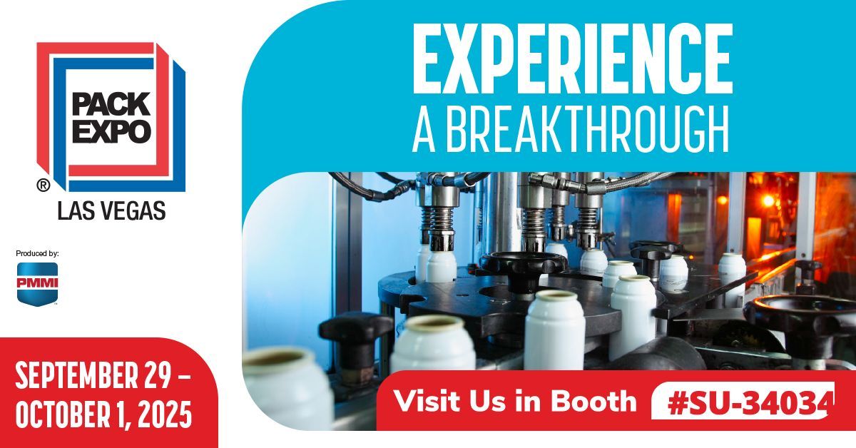 The countdown is on! We can't wait to welcome you to our booth at Pack Expo 2025, happening September 29–October 1 in Las Vegas. Follow us for more updates and sneak peeks at our packaging solutions. See you soon!