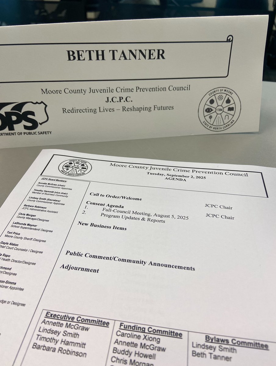 beth_for_judge's tweet image. Mondays are for Moore County Juvenile Crime Prevention Council! As the council’s judicial designee, it’s awesome to be part of working toward making sure we have enough services to support our youth in Moore County. #judgebethtanner