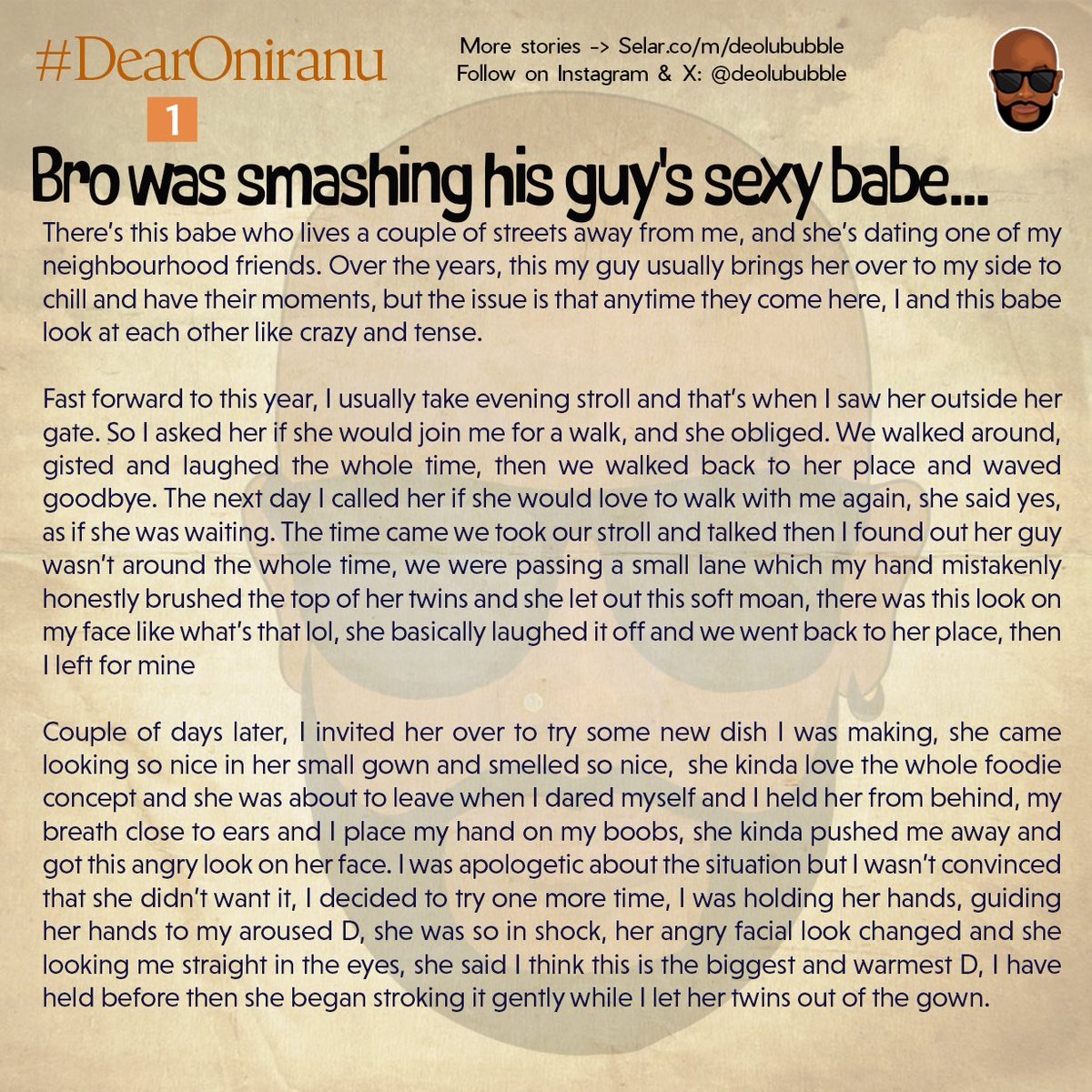 DeoluBubble's tweet image. This is what happens when you keep staring at each other #DearOniranu #OniranuConfession