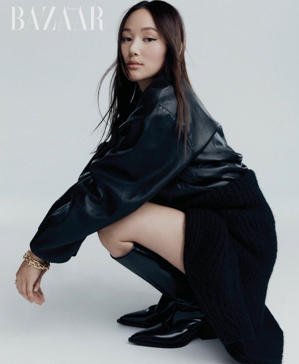 Yerin Ha photographed by Hannah Scott-Stevenson for Harper’s Bazaar Australia