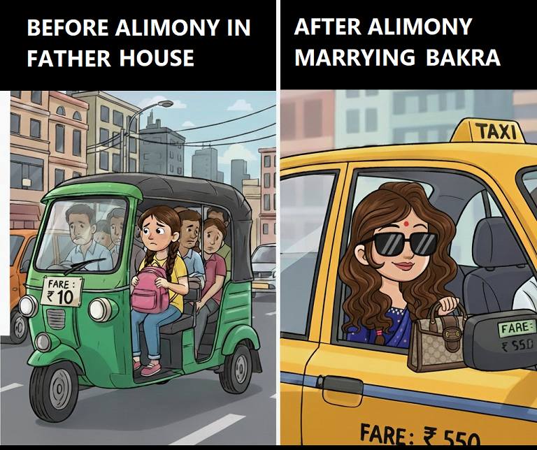 𝗠𝗮𝗿𝗿𝗶𝗮𝗴𝗲 𝗶𝘀 𝘁𝗵𝗲 𝗯𝗲𝘀𝘁 𝘄𝗮𝘆 𝗳𝗼𝗿 𝘄𝗼𝗺𝗲𝗻 𝘁𝗼 𝗴𝗲𝘁 𝗿𝗶𝗰𝗵🤣
#GenderBiasedLaws