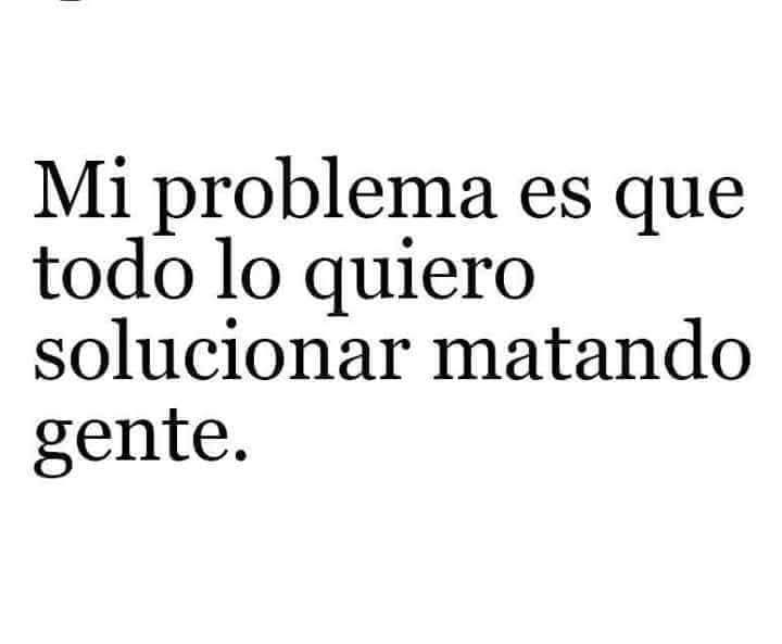 "Problema" 😊