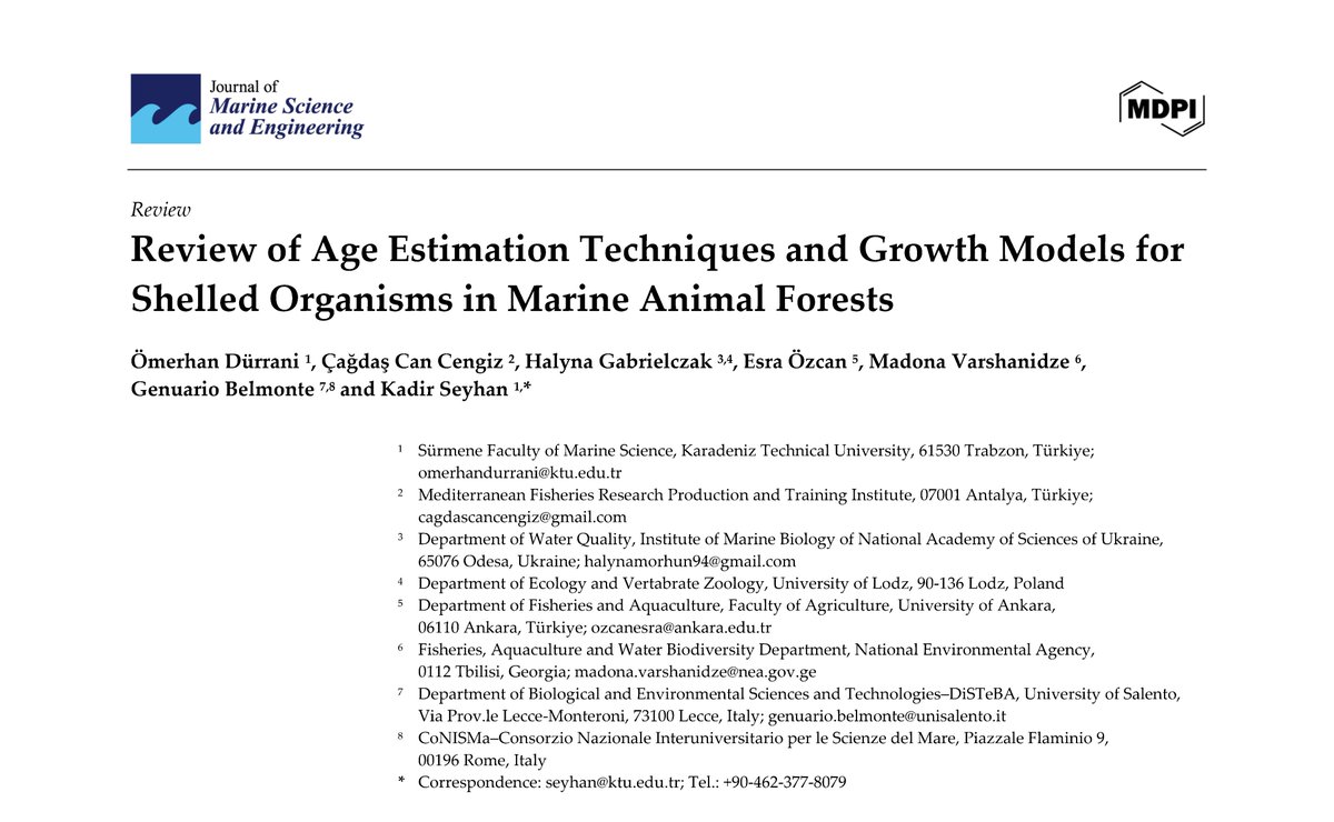 [My 9th publication of 2025 – Q2 journal, Impact Factor: 2.8]
Our review paper, conducted under CA20102: MAF World – COST Action following a 4-day workshop, is now published.

📖 Open Access: mdpi.com/2077-1312/13/9…

📎 Workshop: maf-world.eu/events/changes…