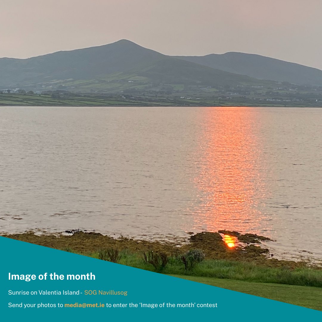 MetEireann's tweet photo. Last month was the fourth warmest August and ninth warmest of any month in Irish records, according to
@MetEireann's latest #MonthlyClimateStatement. 📄
For further details and to read the report in full, visit 🔗: https://t.co/OyrpNQTWHp https://t.co/pTm6wSX1mD