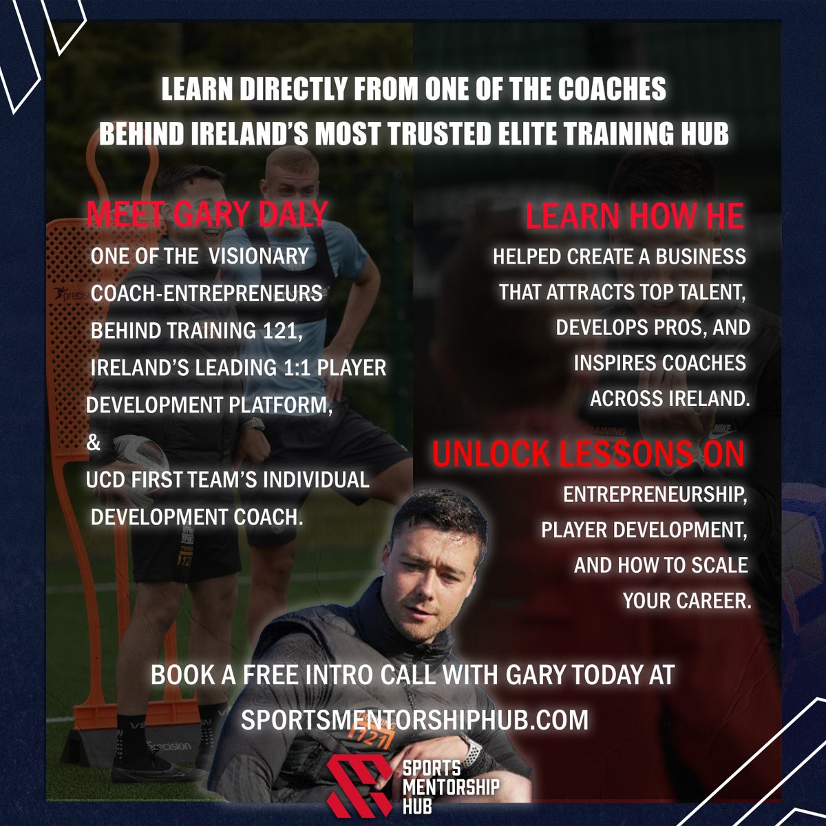 sportsmentorhub's tweet photo. 🔥 Learn from Gary Daly – one of the minds behind Training 121, Ireland’s top hub for elite 1:1 training

💡 Get his playbook on athlete development, brand growth &amp; scaling your coaching career.

🎯 Book a free trial call today!
#SportsMentorship #ElitePerformance #CoachingGrowth https://t.co/h1kVNVtDz5