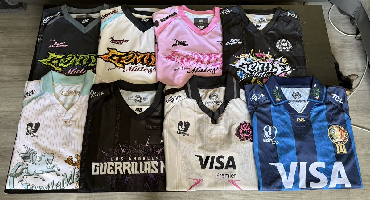 JS_Slytae's tweet image. La photo mise à jour, la famille au complet ! Encore merci @BrokyBrawks @xSqueeZie @Gotaga pour ces beaux maillots 😌