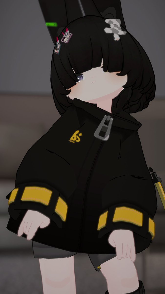 07yuyuyu02's tweet image. メカクレヘアとかわいいお洋服
#みみのこ #onlyrory3D #molLab