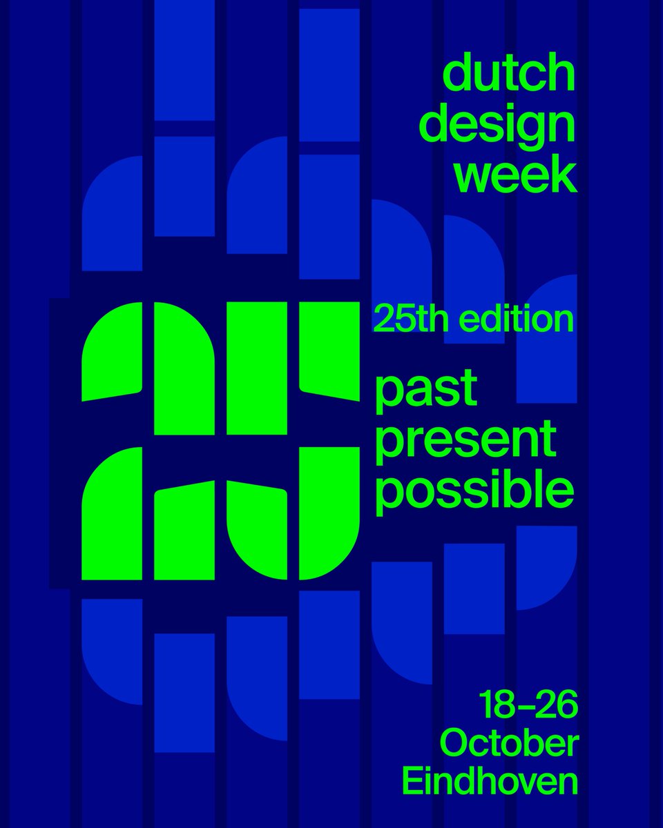 dutchdesignweek's tweet image. The #DDW25 programme and anniversary tickets just dropped! 🎉 25 years = €25 until 11 Oct⏰

Nine days of bold ideas, immersive experiences, + citywide celebrations.  Join the global stage where the future takes shape.  👉 Grab your ticket at ddw.nl