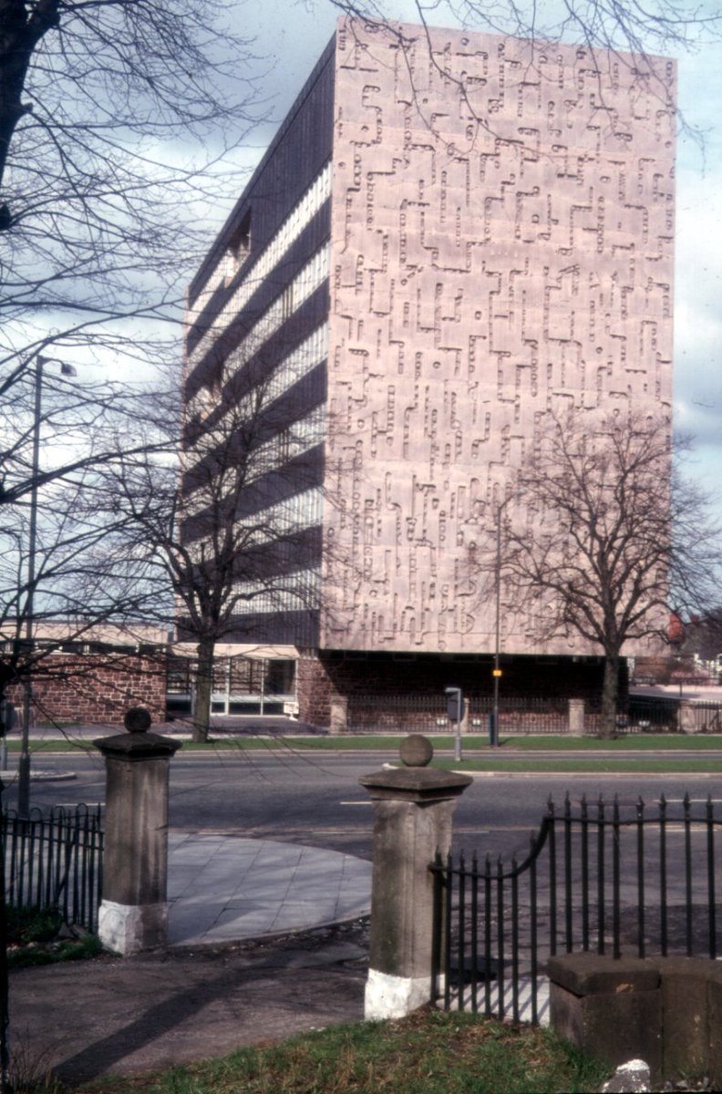The former Cheshire Constabulary HQ on Nuns Road / Grosvenor Road / Nicholas Street, #Chester, is this week's #TuesdayThrowback from the History Hub. It is dated 1968. It has been demolished and the site is now Cheshire West and Chester HQ.