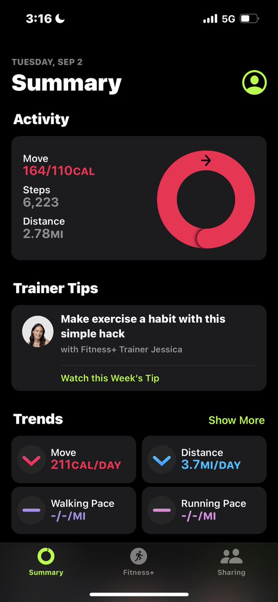 BIG STANX ๐บ๐ฉ๐ช (@big_stanx) on Twitter photo Day 2 $SUI reply walk stats โ
It was fun today. I did more walking and told my best friend to let the car rest today for this amazing contest thanks to <a href="/Philosedotsui/">Philose ๐</a> for this amazing opportunity it was splendid. Back to replies ๐ฆญ
Donโt forget โhealth is wealthโ
And donโt Day 2 $SUI reply walk stats โ
It was fun today. I did more walking and told my best friend to let the car rest today for this amazing contest thanks to <a href="/Philosedotsui/">Philose ๐</a> for this amazing opportunity it was splendid. Back to replies ๐ฆญ
Donโt forget โhealth is wealthโ
And donโt