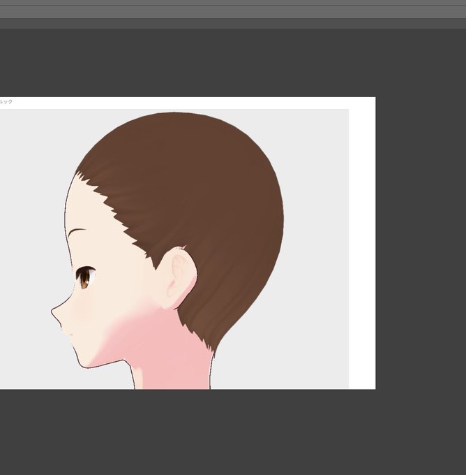 こうなるので大変なんですよね!!! 正面と比率は変えていないのですが…!やはりイージーポーザーさんはすごいです…! 