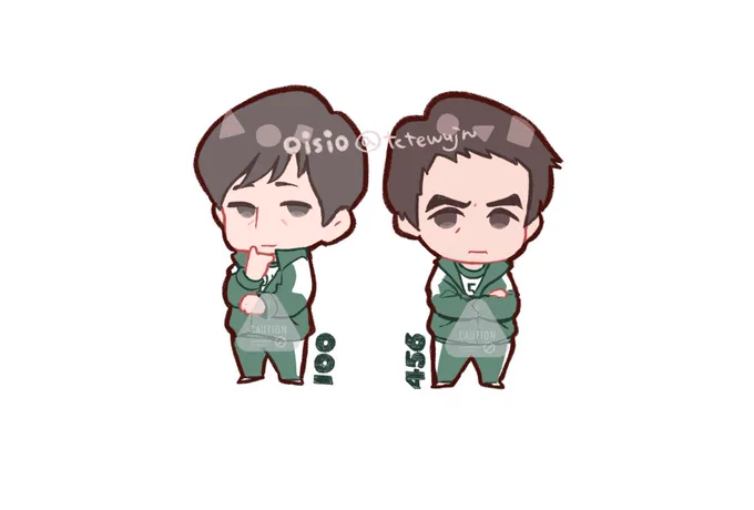 イノとギフン! #player001 #player456