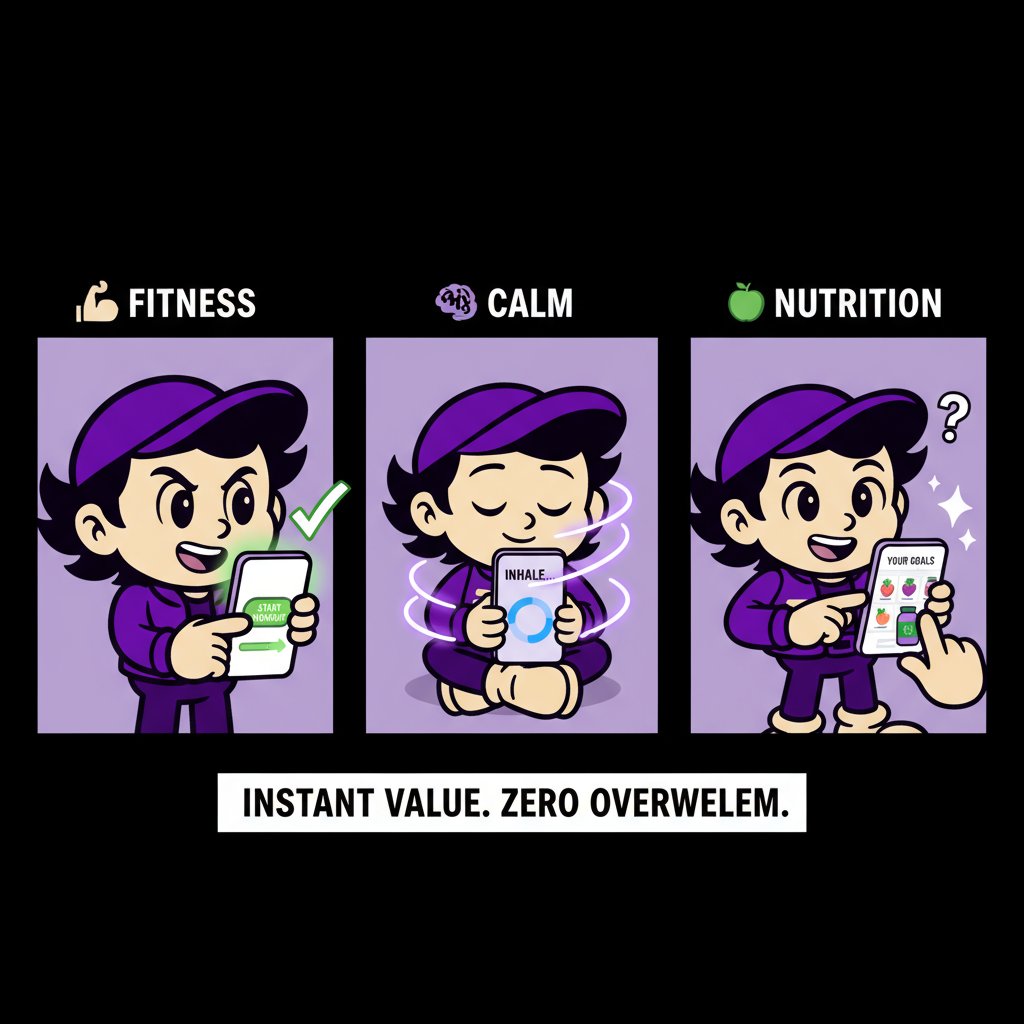 PlayableMaker's tweet photo. Health apps often overwhelm users with features. Interactivity can fix that:
💪 Fitness: Log a workout in 1 tap.
🧠 Mental health: Try guided breathing.
🍏 Nutrition: Take a quick, fun quiz.
Show value in action—make it simple, not daunting. #HealthTech #WellnessApps #PlayableAds https://t.co/O3c8x9xn4b