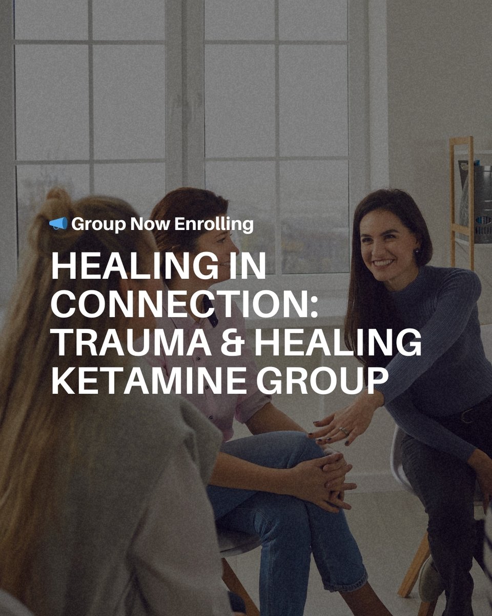Acheron_Psych's tweet photo. Healing in Connection
Starts Sept 22 | Hybrid | For women
A space to gently unpack what you’ve carried alone.
Group therapy + low-dose ketamine
Led by Alicia Martin, LMSW
🔗 Register: https://t.co/emk0y7JZzH

#TraumaRecovery #KetamineTherapy #HealingInConnection https://t.co/G511q8bDkn