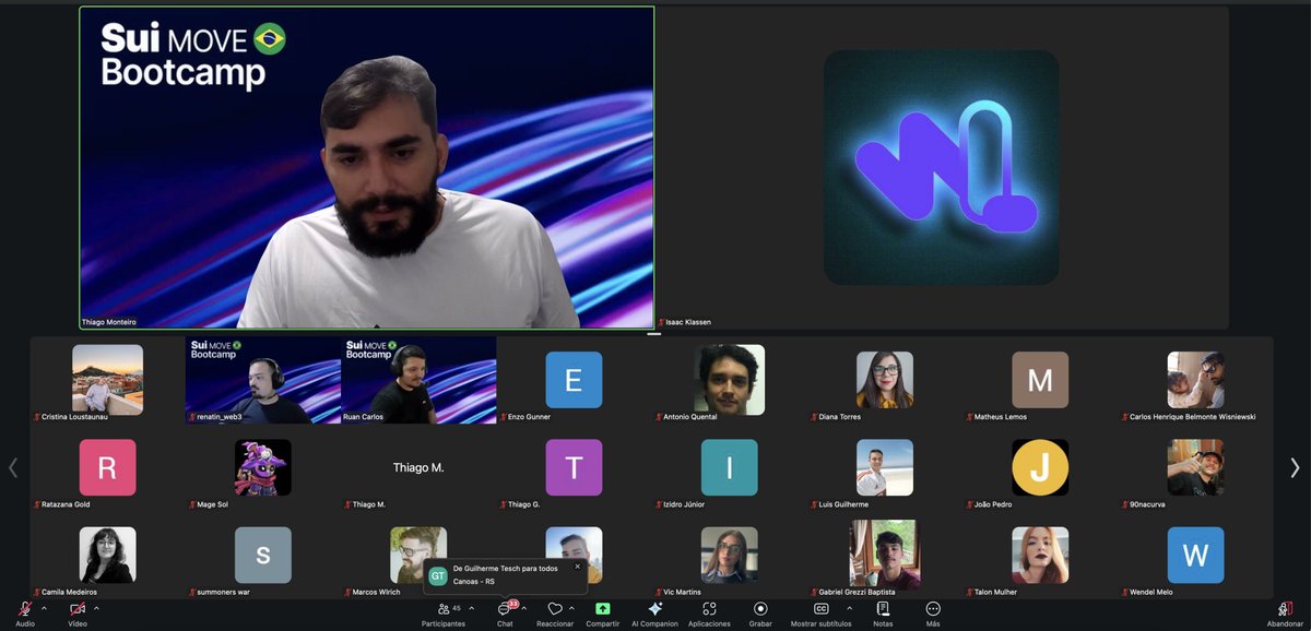 waylearnlatam's tweet image. 🔥Arrancamos el Sui Developer Bootcamp – Septiembre

La comunidad de developers en Latam está creando, aprendiendo y construyendo el futuro de Web3.

Desde WayLearn estamos liderando este movimiento en la región 🌎, junto a @SuiLatamdevs 
…y ya estamos llevando el Bootcamp hasta…