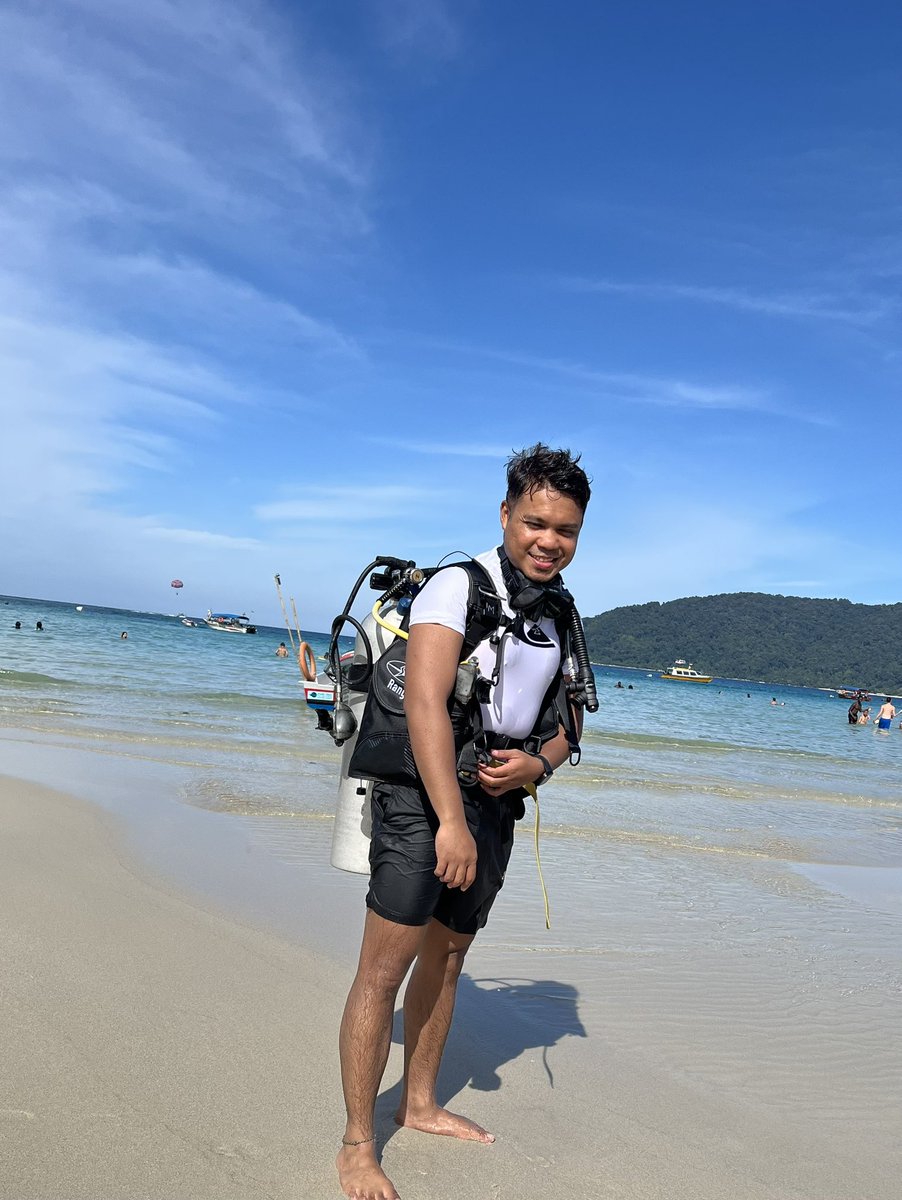 2025 first dive. Congratulations sebab finally renewwwww my dive license 💕