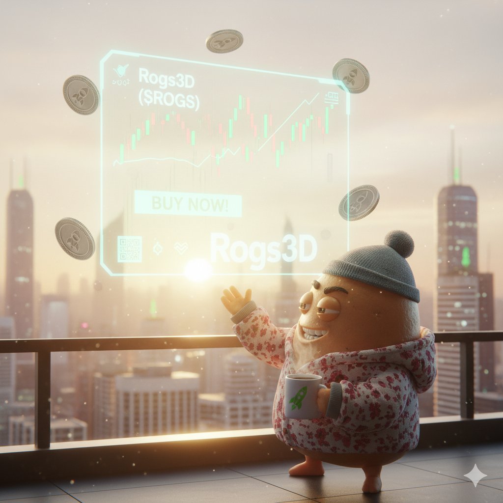 Rogs3D's tweet photo. Good morning, crypto fam! ☀️ What better way to start your day than investing in the future of decentralized 3D printing? Good morning, and good morning to investing in Rogs3D ($ROGS)! Let's make it a green day! 🚀 #Rogs3D #GoodMorning #CryptoInvestment #3DPrinting https://t.co/X4j0mKilZv