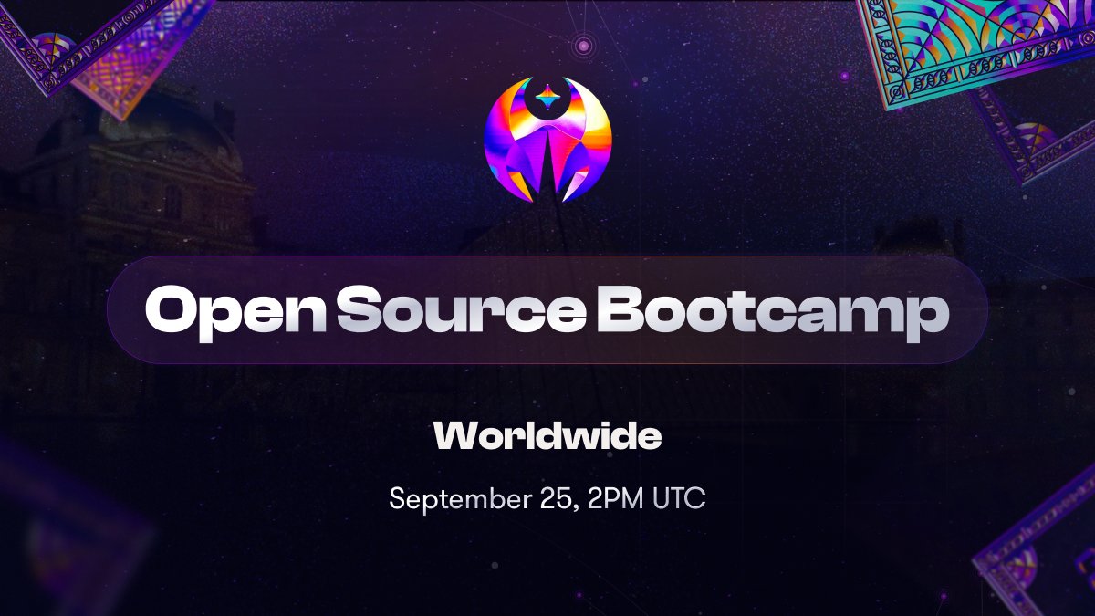 Open Source Bootcamp｜September 25 👩‍💻

I'm hosting an open-source bootcamp for 100 developers who want to make their first open-source contribution in Web3 and be fully onboarded into <a href="/OnlyDust_com/">OnlyDust</a> 🫡

Register here 🔗
luma.com/uwpdxq8a