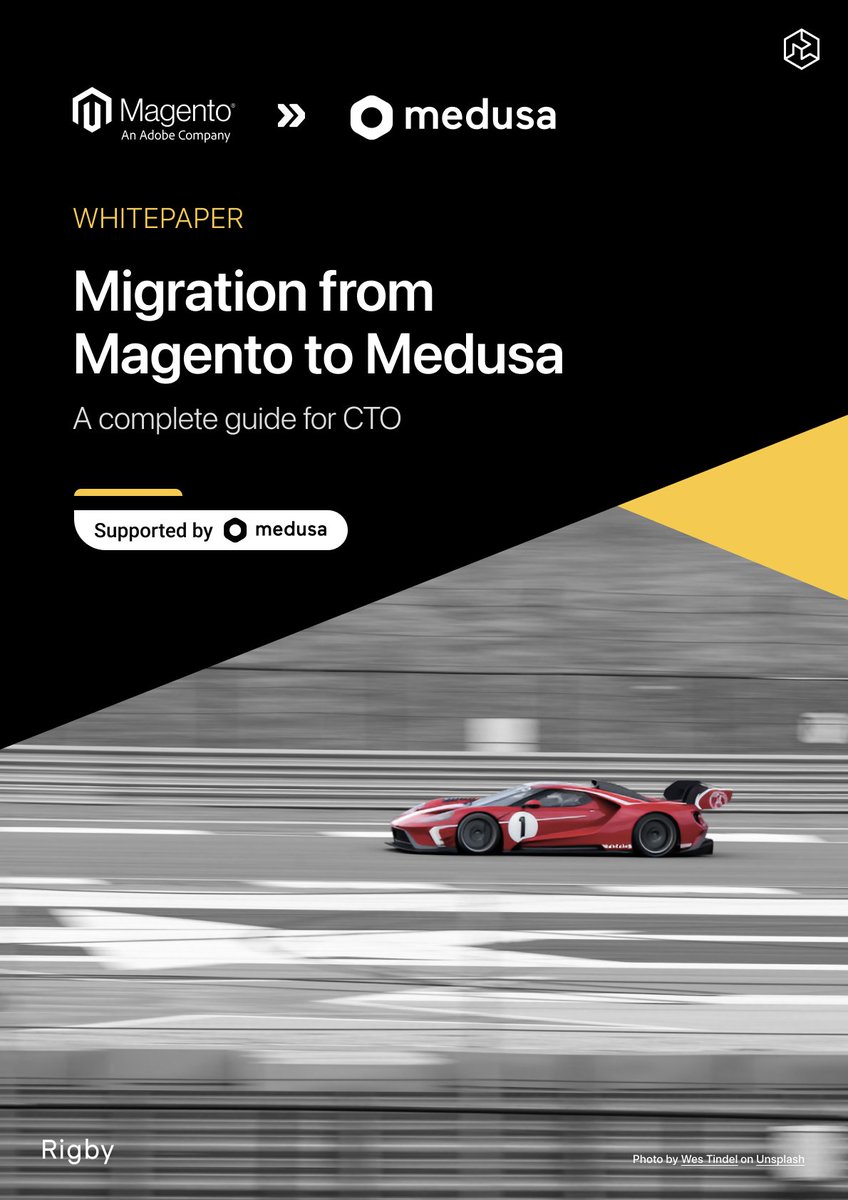 Rigbyjs's tweet image. Transform your PHP-based commerce engine to a full JavaScript stack with our 7-step #migration process.
This technical guide is for CTOs planning the shift from #Magento to modern eCommerce infrastructure.
Get the full #whitepaper here → rigbyjs.com/resources/migr…