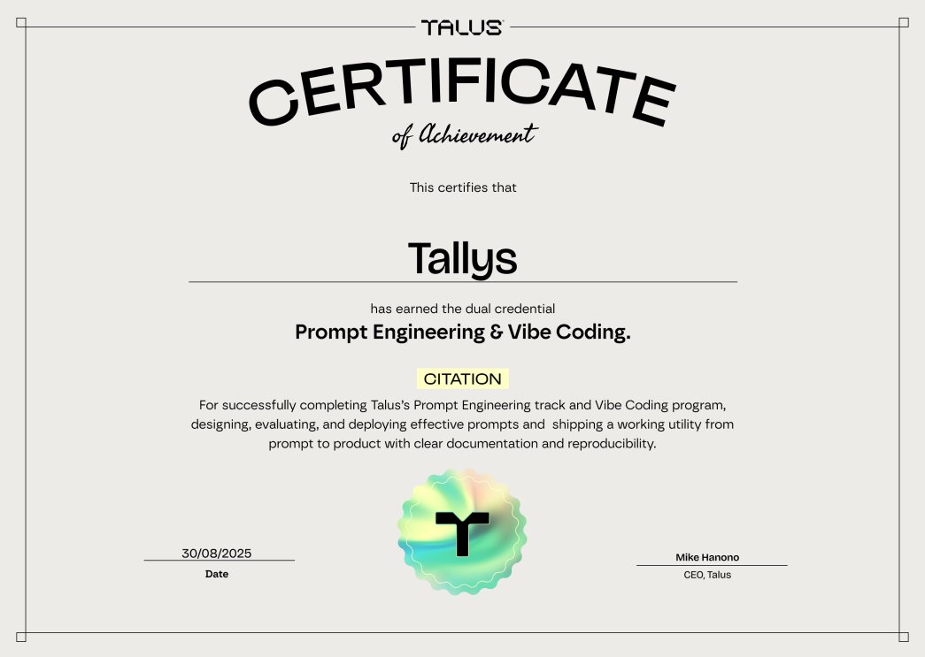 Did you hop into our Prompt Engineering Workshop Marathon from August 11th to 22nd? Don’t froget to claim your Prompt Engineering Certificate! 🐸✨

We’re celebrating all the ribbiting creativity + energy from the marathon with this special reward 👇