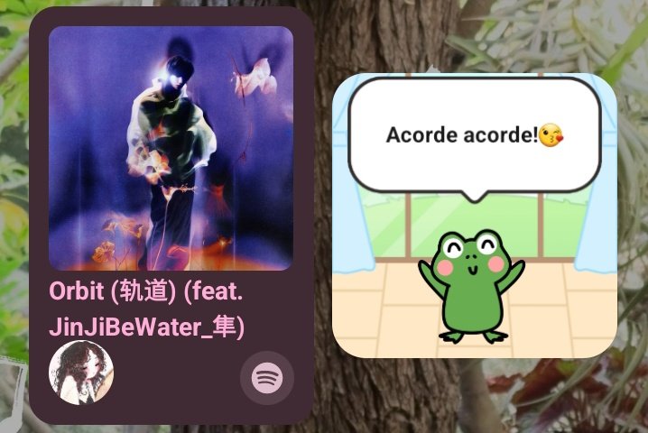 meus widgets sincronizando