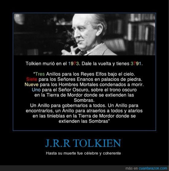ArmorkoArturo's tweet image. Hoy recordamos las la partida de el profesor #Tolkien  a las estancias de #mandos legándonos su maravillosa obra que #eruilúvatar y los #valar  desde sus tronos lo tengan un su #gloria y la mejor manera de recordarlo es l#leer algún de pasaje de su vasta obra