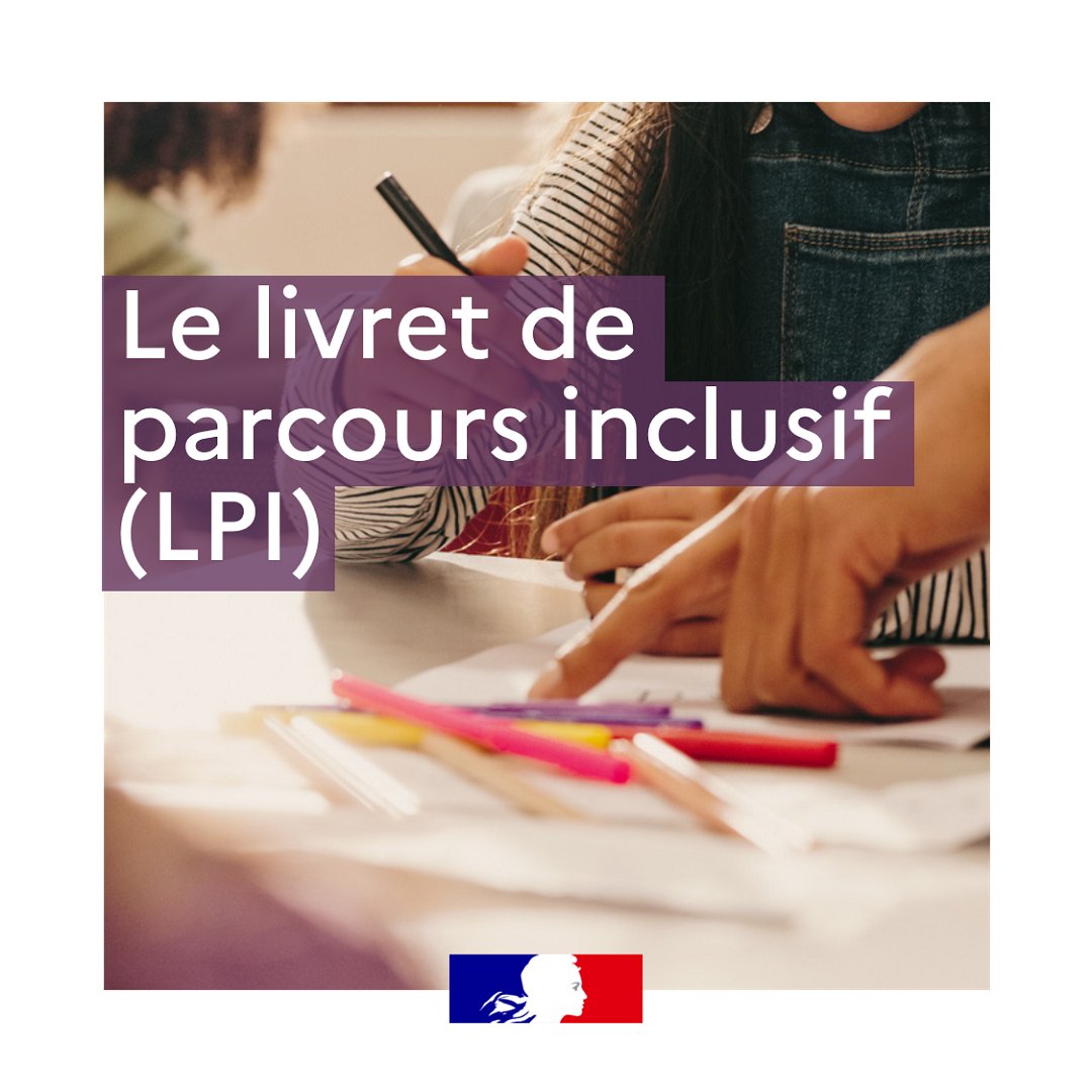 Le livret de parcours inclusif vise à améliorer la prise en charge des élèves à besoins éducatifs particuliers.

Des guides utilisateurs, fiches métiers et une FAQ sont à la disposition de tous les acteurs qui accompagnent l’élève dans sa scolarité.

➡eduscol.education.fr/2506/le-livret…