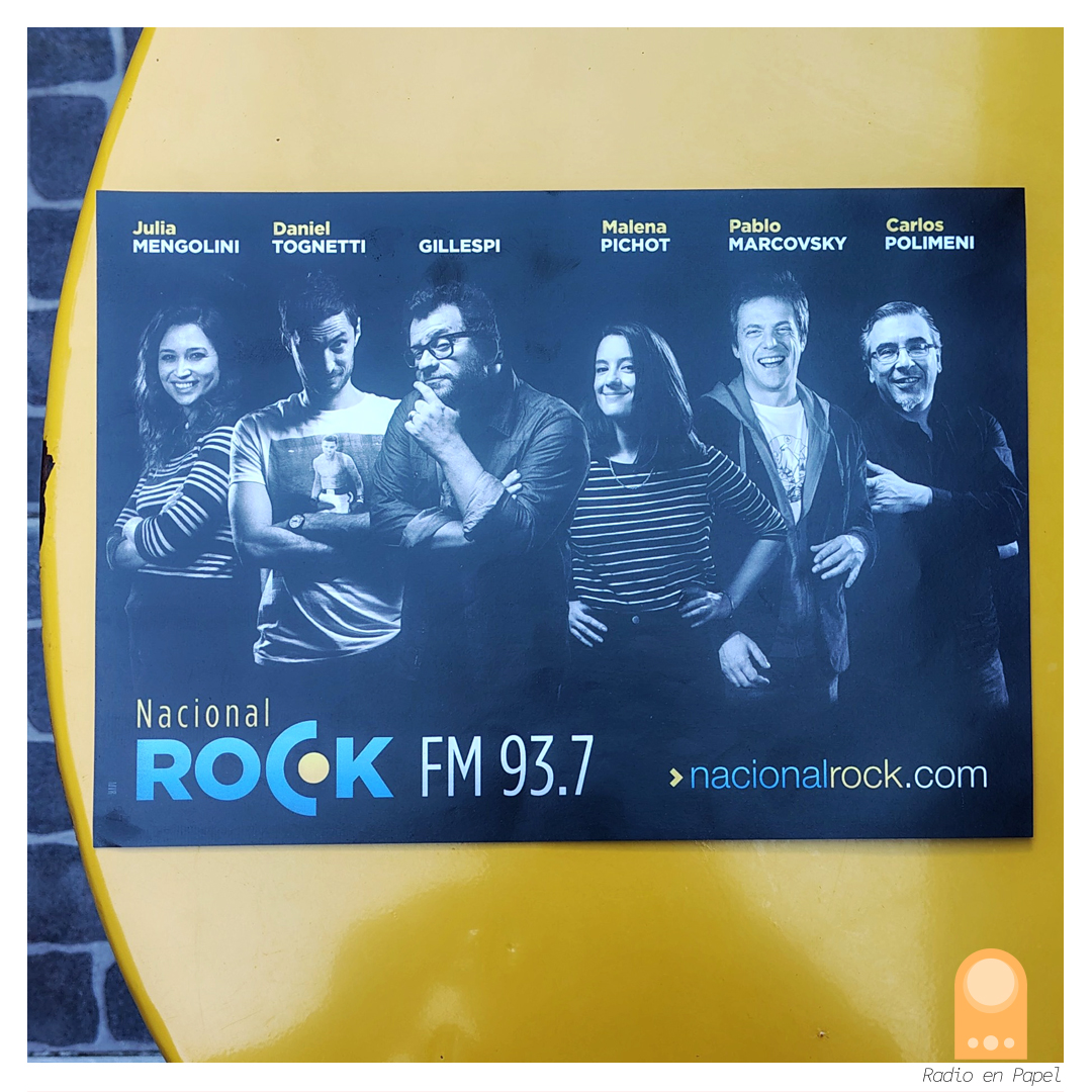 La programación 2014 de la frecuencia "rokera" de Nacional. 

📻<a href="/NacionalRock937/">Radio Nacional Rock FM 93.7</a> 
🎧"Promo 1 - Programación 2014"
🎙Mengolini <a href="/TognettiDaniel/">Daniel Tognetti</a> <a href="/gillespiok/">GILLESPI 🎺</a> <a href="/malepichot/">malena pichot</a>  <a href="/pmarcovsky/">Pablo Marcovsky</a> <a href="/poliserpi/">Carlos Polimeni</a> 
🔎"MaviRock", 2014.

Más contenido en radioenpapel.blogspot.com

#105AñosDeRadio #radio