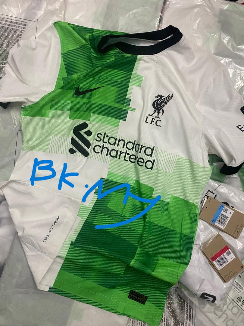 RT appreciated! 
Liverpool away kit 2023-24 Player Spec BNWT £29 each delivered to UK. (min. 20 pcs), pls request for sizes. <a href="/_FullKitWankers/">FKW</a> <a href="/shirt_x/">The Shirt X-change</a> <a href="/AJFootballShirt/">AJ Football Shirts</a>