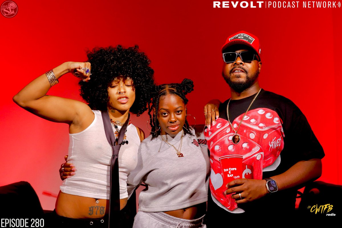 #CWTFBradio Episode 280: “Dark &amp; Sexual” (w/ <a href="/ishafromthe978/">ISHA!</a> ) OUT NOW‼️
powered by #REVOLTpodcastNetwork 

CWTFB.com
TAP INNNNNN‼️