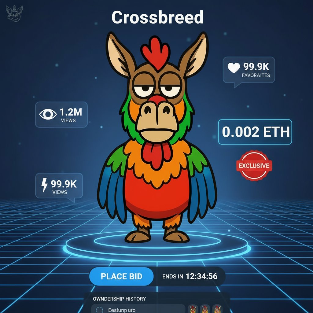 🚀 Crossbreeds are now LIVE on #Rarible! 🚀

Discover the wildest fusion avatars of Web3 — each one is a creative hybrid ready for ownership.

Explore, bid, collect!
👉 rarible.com/cross_breeds

🔥 Starting at just 0.002 ETH
#NFT #Crossbreeds #artwork #NFTCommunity #NFTCollectors