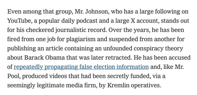 Here's a paragraph about one of the most powerful figures in right-wing media, someone with a huge following and the ear of the White House.