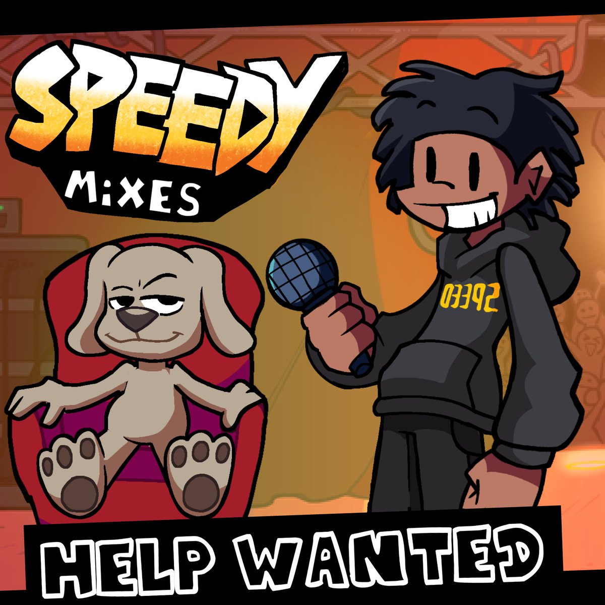 Rexy18ofc's tweet image. !!~FNF'SPEEDY MIXES~!!
HELP WANTED:
=We're Looking For=
• Composers/Chromatic Makers
• Adobe Animators
(If wont be blurry animation, you can use another program.
• Charters/Events 
• Week 6 Sprite

#fnfmix #FNF #fnfsong #fnfsprites #fnfmod #ishowspeedfnf #fnfcomposer #fnfart