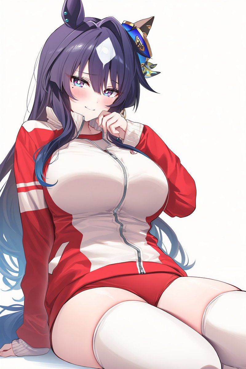 うぅ…なんかジャージがピチピチ…///