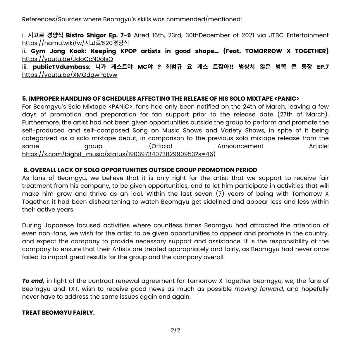 CBGUnionGlobal's tweet image. Beomgyu has dedicated years of hard work and passion to his career, yet the company has continuously failed to give him the support he deserves. 

He deserves management that values his efforts as much as the fans do!

Manage Beomgyu Better  
#TreatBeomgyuFairly…