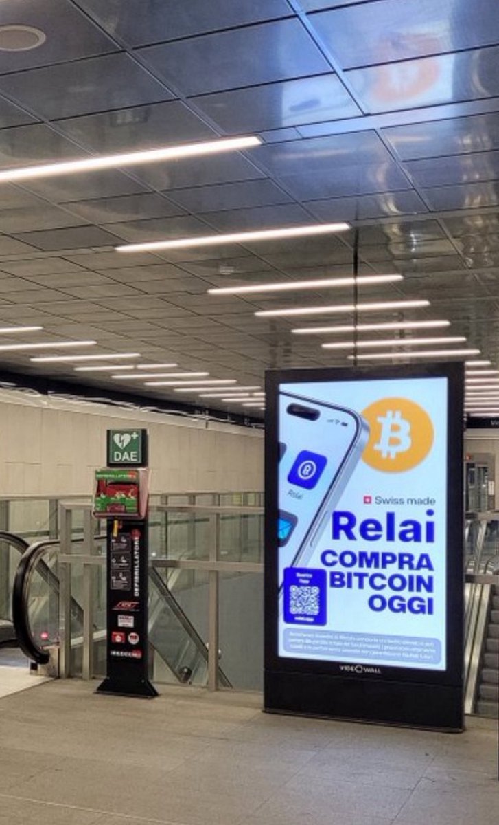 JokHodl's tweet photo. 📲 @relai_app Compra Bitcoin in pochi minuti.
🔗 https://t.co/sIWZ4kyq5u
Non-custodial. Nessuna banca. Solo libertà👊🏻
🟠 Ora puoi attivare un piano DCA mensile da 100 € in Bitcoin con 0% di commissioni su Relai 💙
#BitcoinItalia #Inflazione #RelaiApp #Milano #LibertàFinanziaria #Bitcoin #Stack #Sats #Italy #Vespa #Woman #Uomo #Donna #Man
