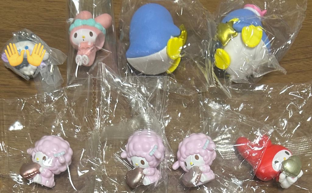 サンリオ ガチャ 交換

譲:バルーンフィギュア マイスウィートピアノ、タキシードサム おやすみのひ マイメロディ

求:異種ポチャッコ(未開封)

お気軽にお声かけお願いします🍀*゜