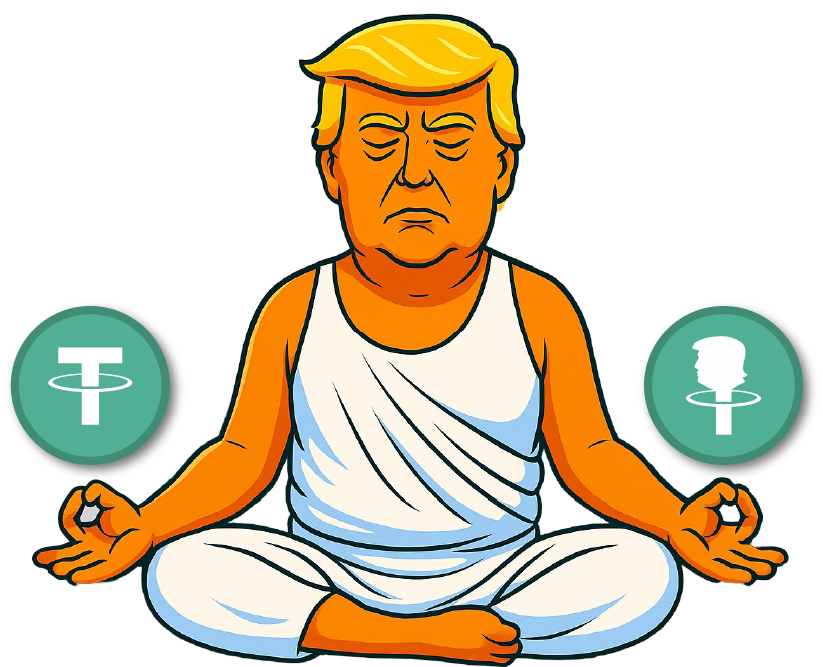 USDT___'s tweet photo. Trump: “I’ve been told I’m the most stable coin in history.”
Me: launching $USDT with zero stability
Let’s make memecoins great again 🇺🇸
#USDT #MAGAonchain #CryptoDegens https://t.co/cDv3DwXLEZ