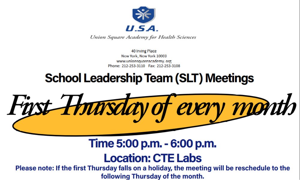 Union Square Academy for Health Sciences tweet media