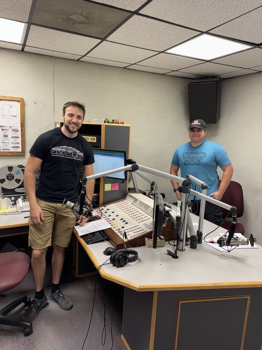 Two good guys.  I get to see them this morning.