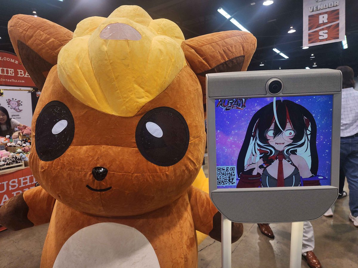 ProjektAuran's tweet photo. I had so much fun visiting Anime Impulse OC!
Thank you to @TheVTRC for your hard work! ❤️
#Vtuber #VTuberResearchClub https://t.co/AJGGAsyLMw
