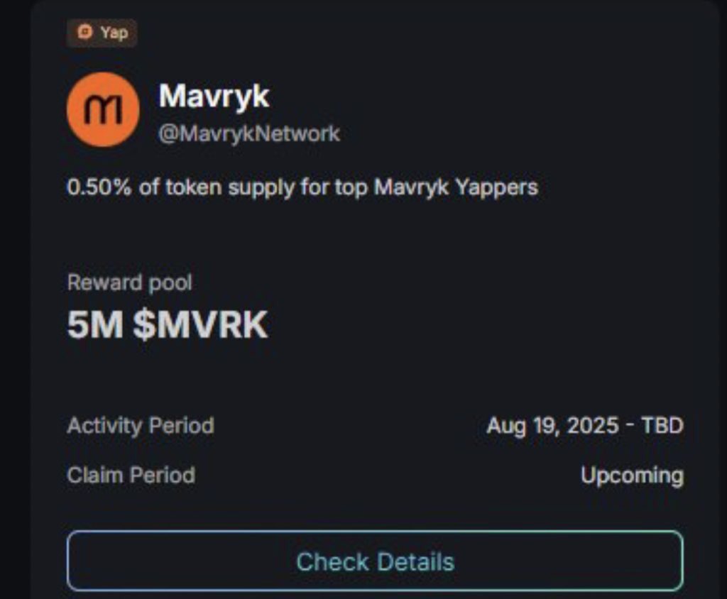 0xAlp.co (@0xalpco) on Twitter photo Bullish September is here
I'm enthusiastically optimistic about <a href="/MavrykNetwork/">Mavryk Network | Tokenizing $10B in RWAs</a> visionaries shaping a boundless Web3 future!
MavrykNetwork: Revolutionizing DeFi with gasless, user centric infrastructure, By tokenizing Real World Assets RWAs such as real estate, art, and Bullish September is here
I'm enthusiastically optimistic about <a href="/MavrykNetwork/">Mavryk Network | Tokenizing $10B in RWAs</a> visionaries shaping a boundless Web3 future!
MavrykNetwork: Revolutionizing DeFi with gasless, user centric infrastructure, By tokenizing Real World Assets RWAs such as real estate, art, and