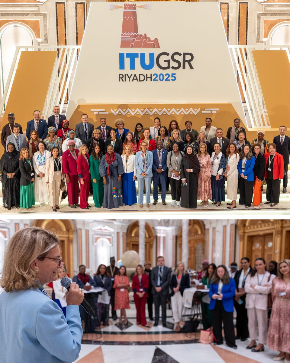 Just over 20% of ICT ministers and regulators are women. 
Such disparities stand in the way of delivering on the promise of digital. 
Universal, affordable access and universally reaching policies are only possible when they consider all individuals. 
#ITUGSR